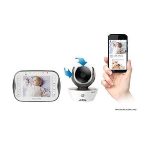Motorola MBP843CONNECT Baby Monitor, 3.5" Handheld Parent Console